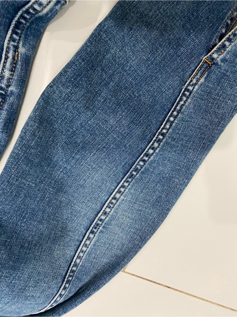 J. Crew Classic Blue Denim Jean Jacket medium blue color - Picture 4 of 8